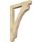 Ekena Millwork Legacy Craftsman Rough Sawn Bracket, Douglas Fir, 4"W x 32"D x 44"H BKT04X32X44LEC04RDF - alternate 1